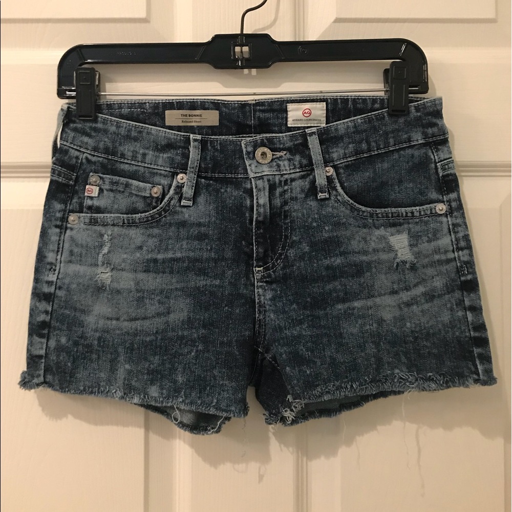 AG The Bonnie Denim Cutoff Shorts Size 24
